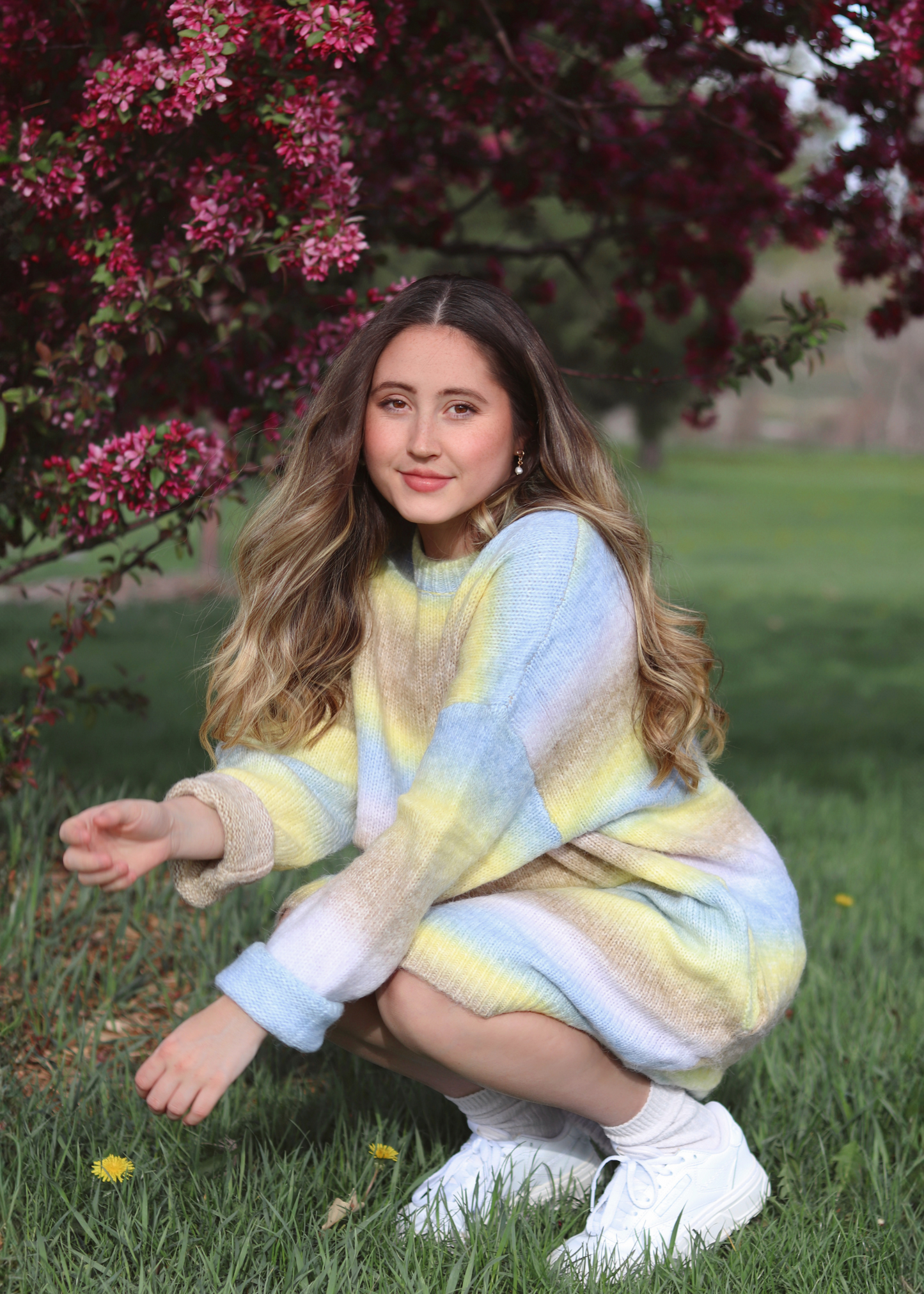 Striped Sweater Dress