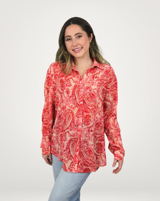 Paisley Printed Shirt