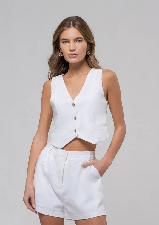 Button Down Vest