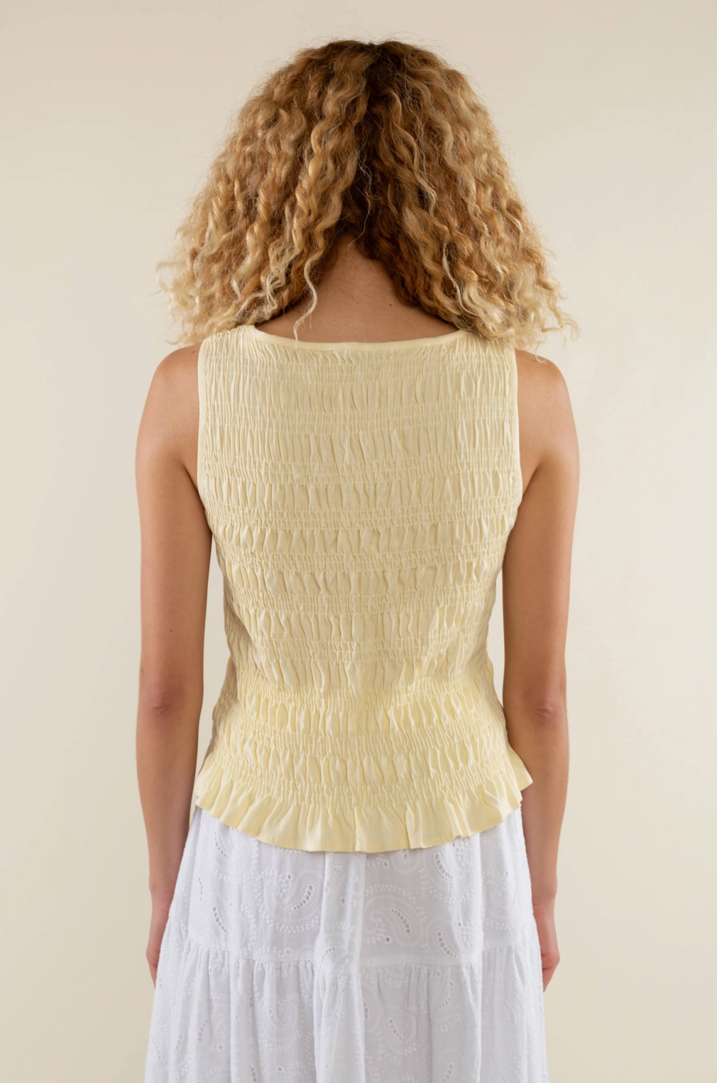 Glo Smocked Tank