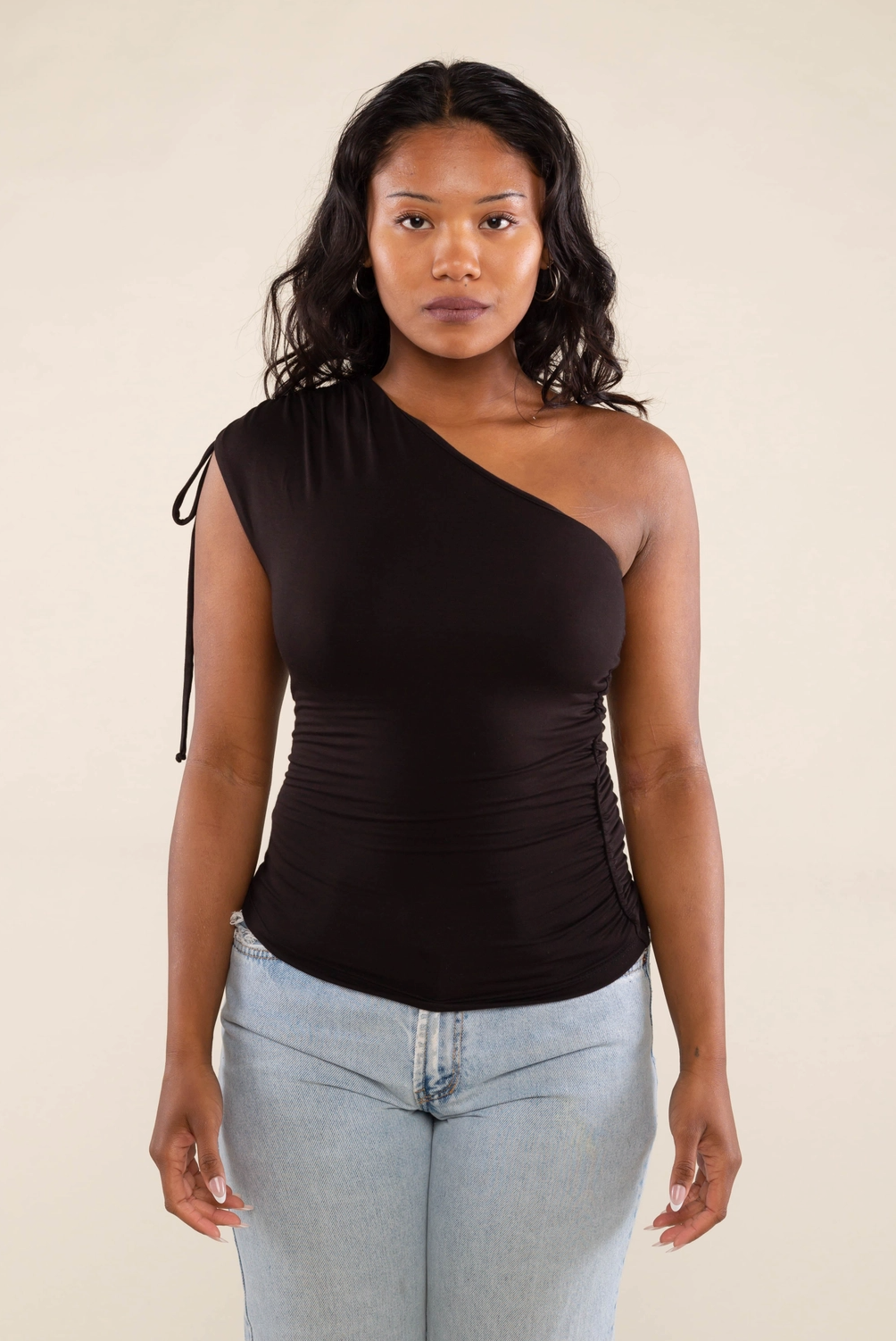 Vermont One Shoulder Top