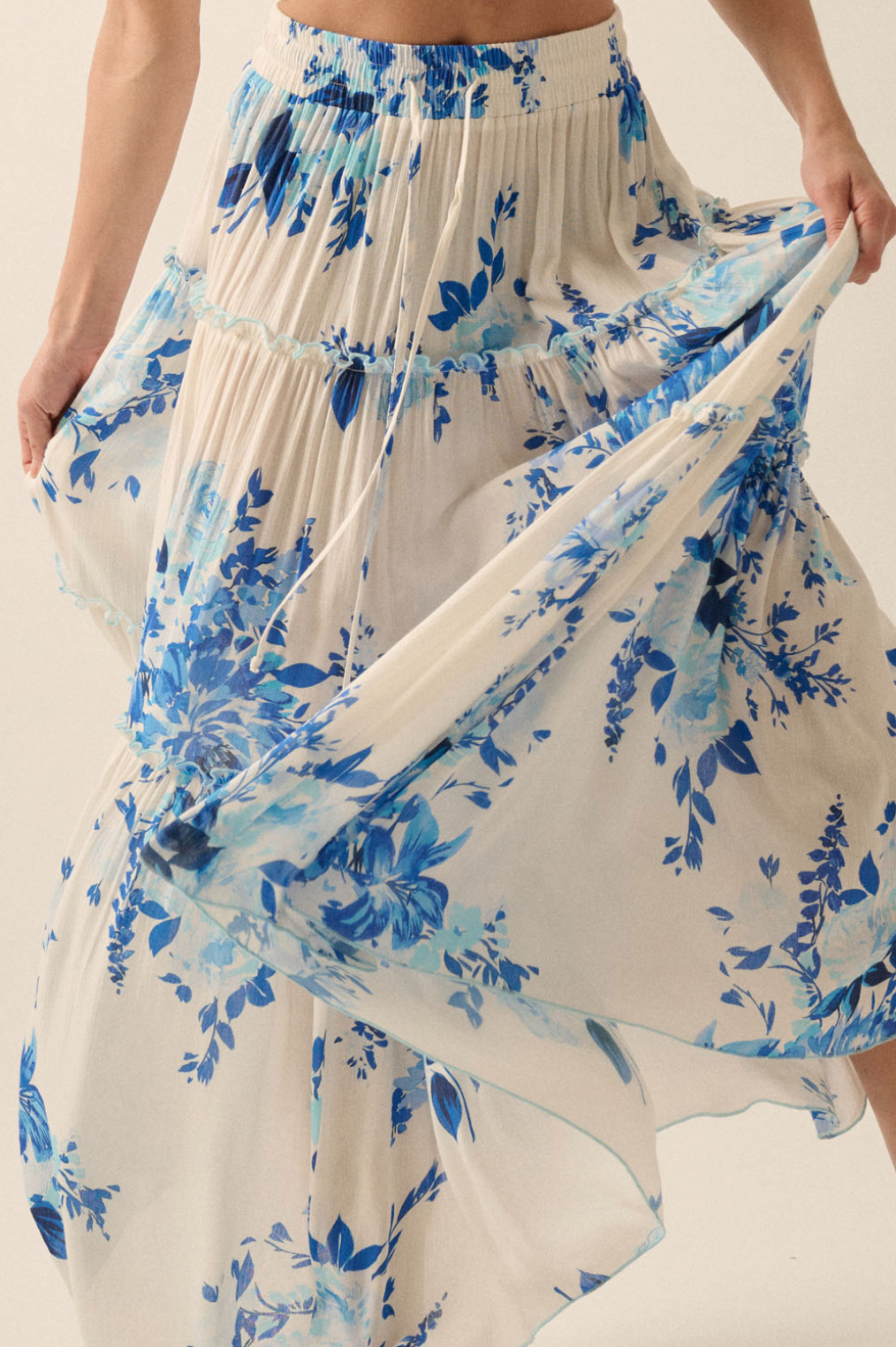 Feeling Blue Maxi Skirt