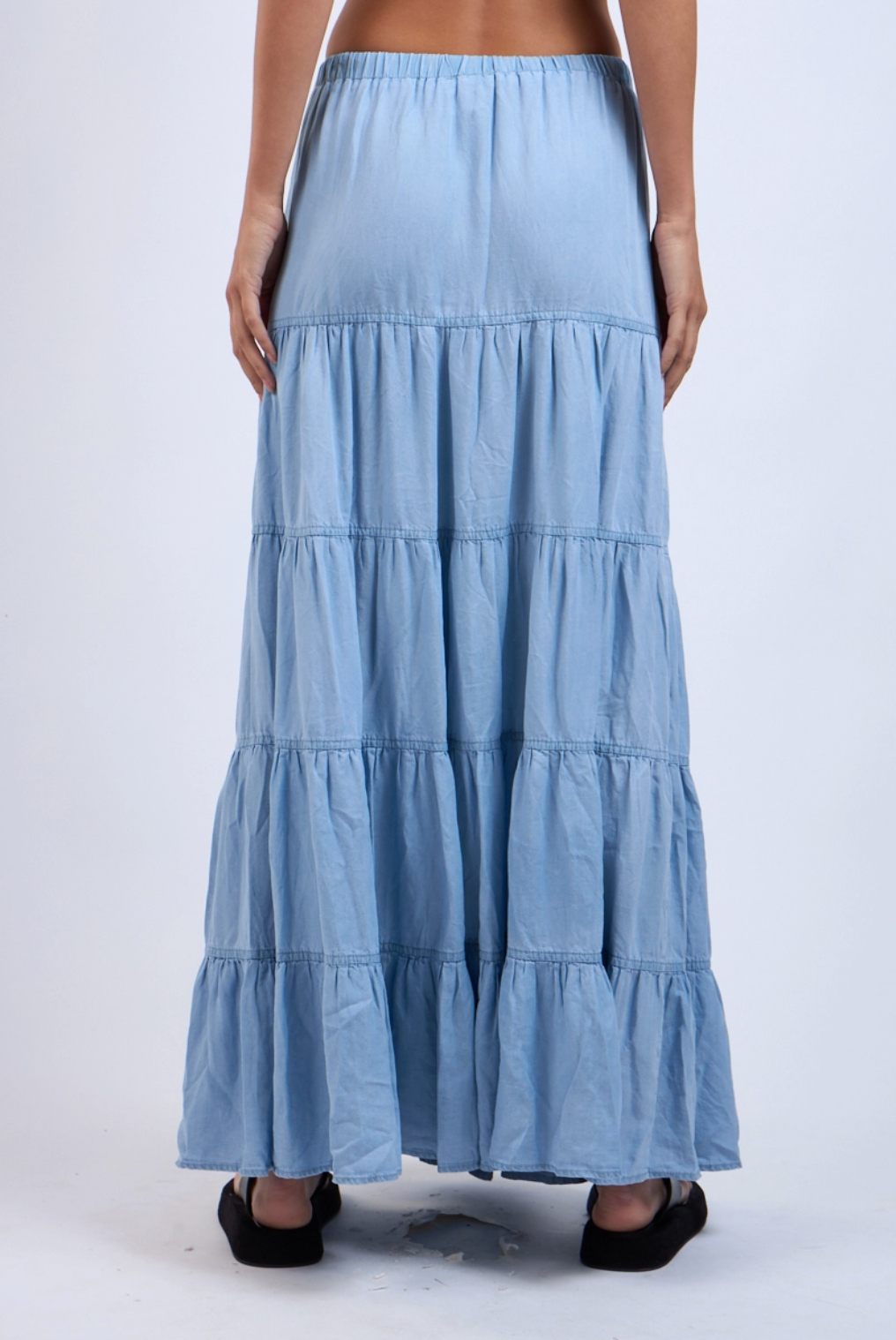 Denim Days Maxi Skirt