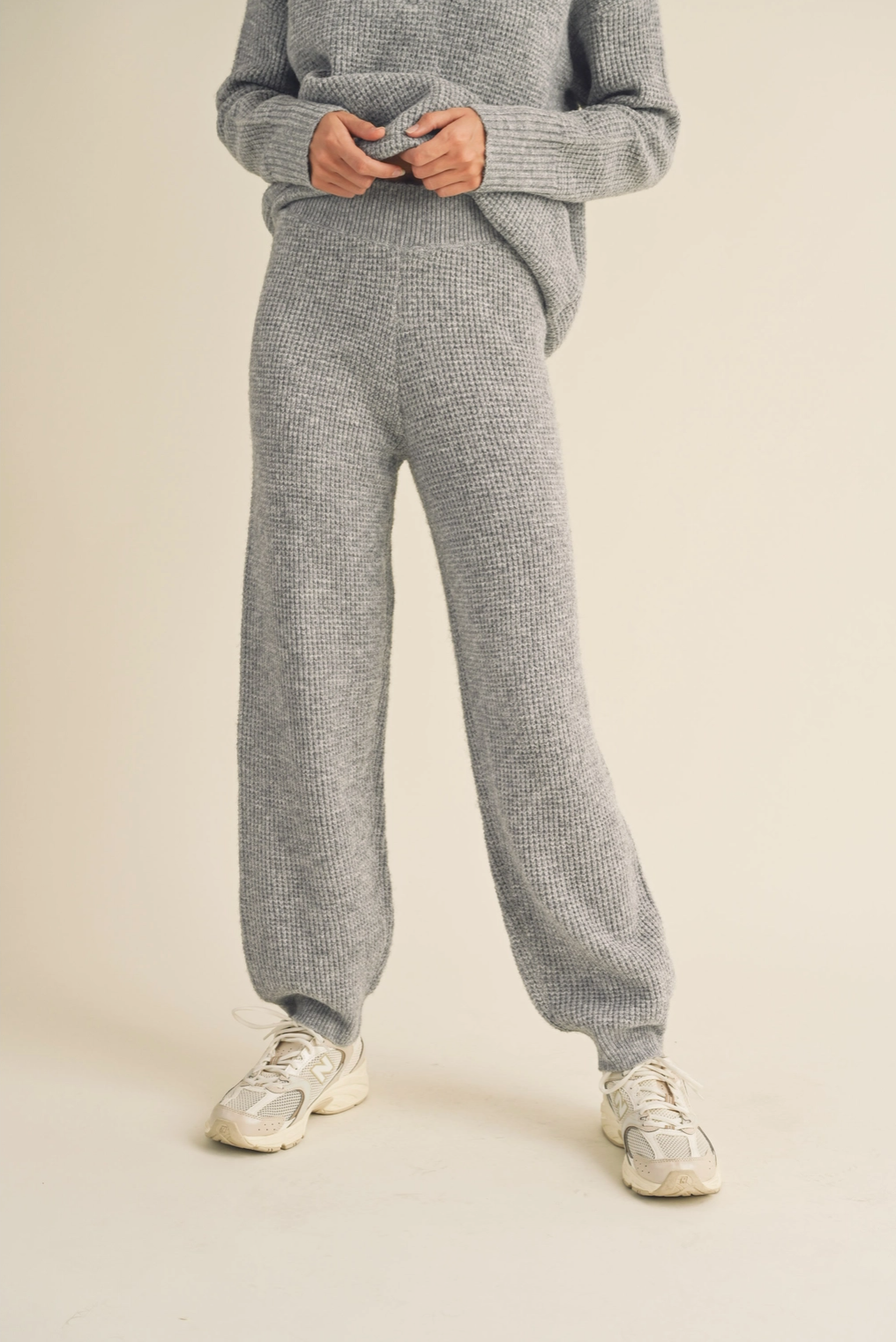 Waffle Knit Joggers