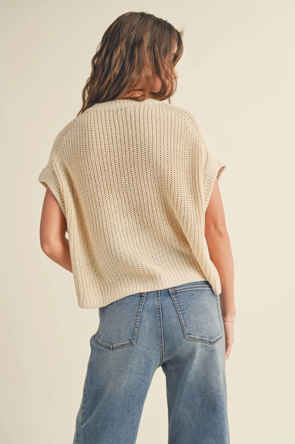 Dolman Sleeve Knit Top