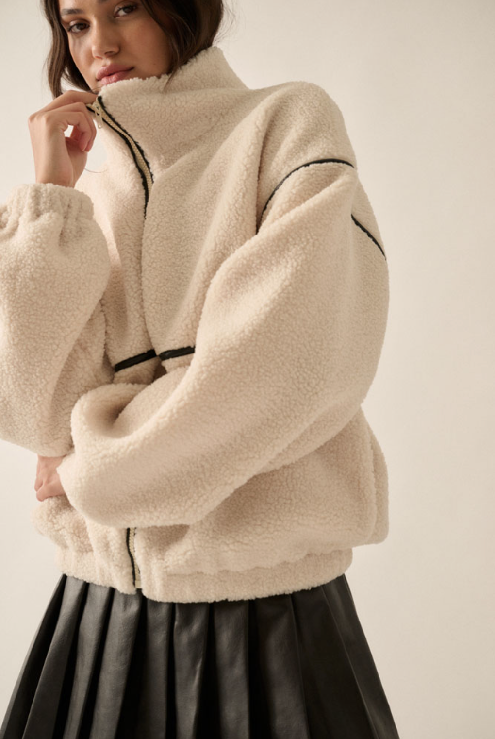 Sherpa Fleece Jacket