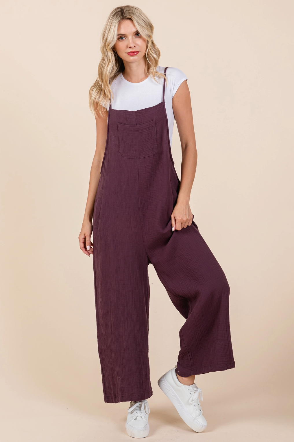 Terracotta Overall Jumpsuit