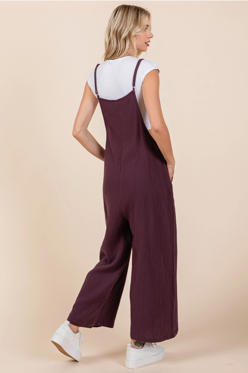 Terracotta Overall Jumpsuit