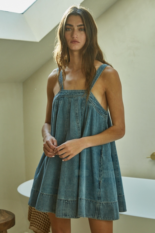 Denim Darling Mini Dress