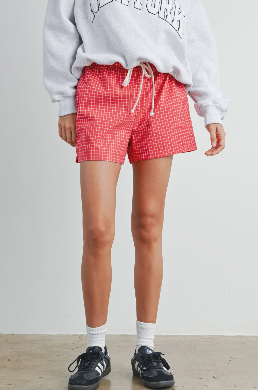 Kickback Plaid Boxer Shorts