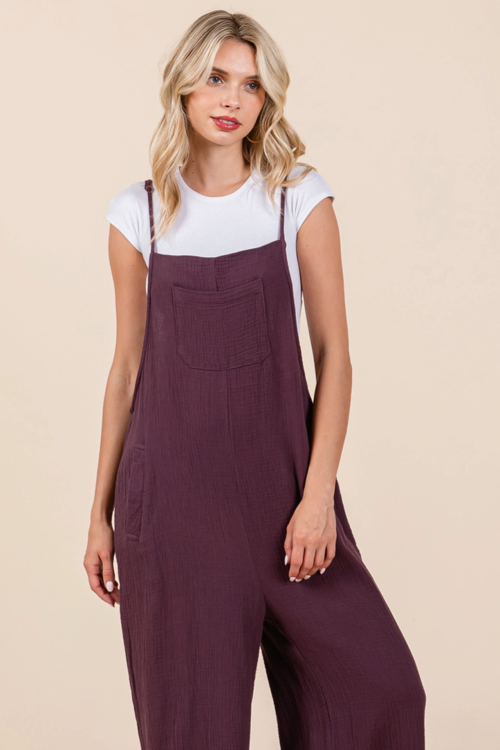 Terracotta Overall Jumpsuit