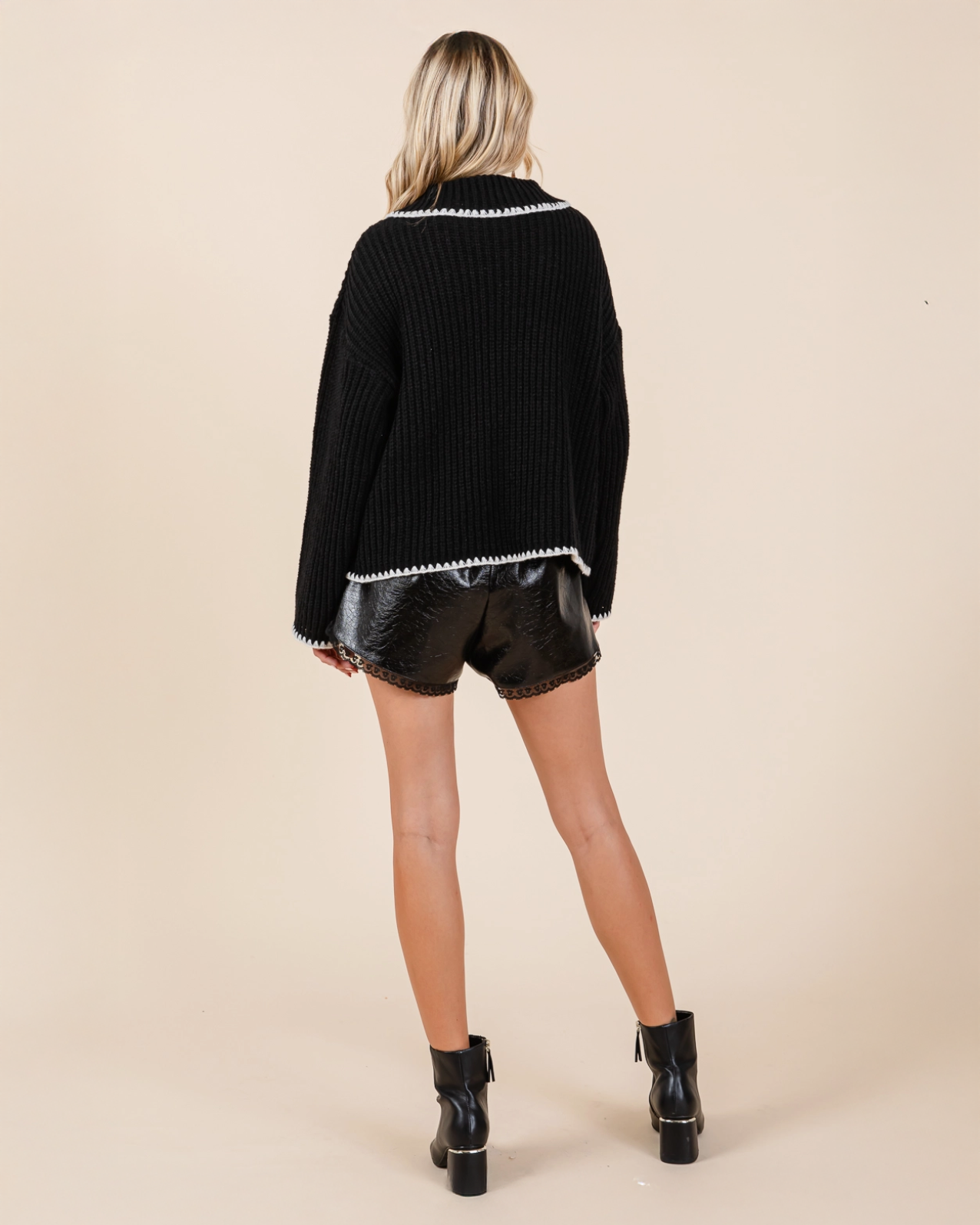 Patch Pocket Knit Cardigan
