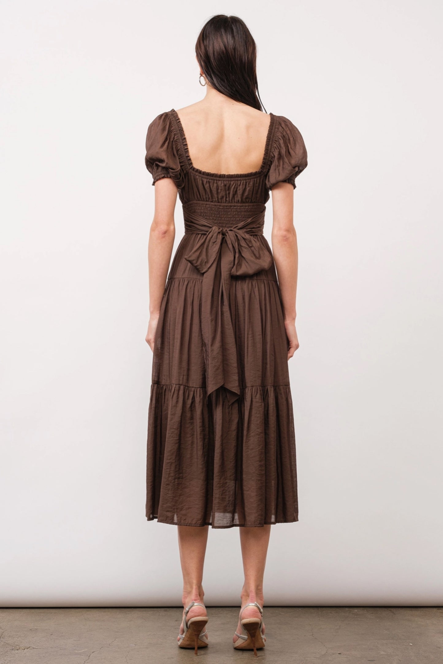 Paige Tiered Midi Dress