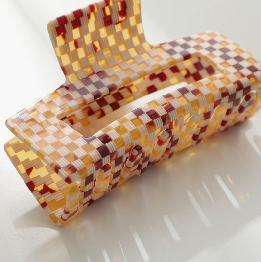Checkmate Hair Clip