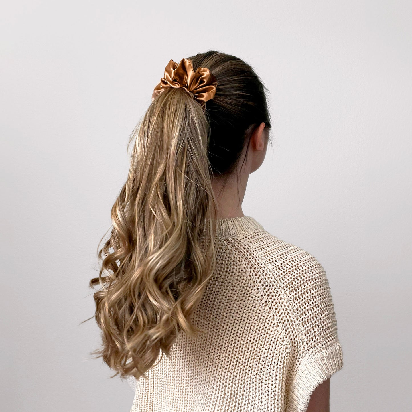Chai Satin Scrunchie Set