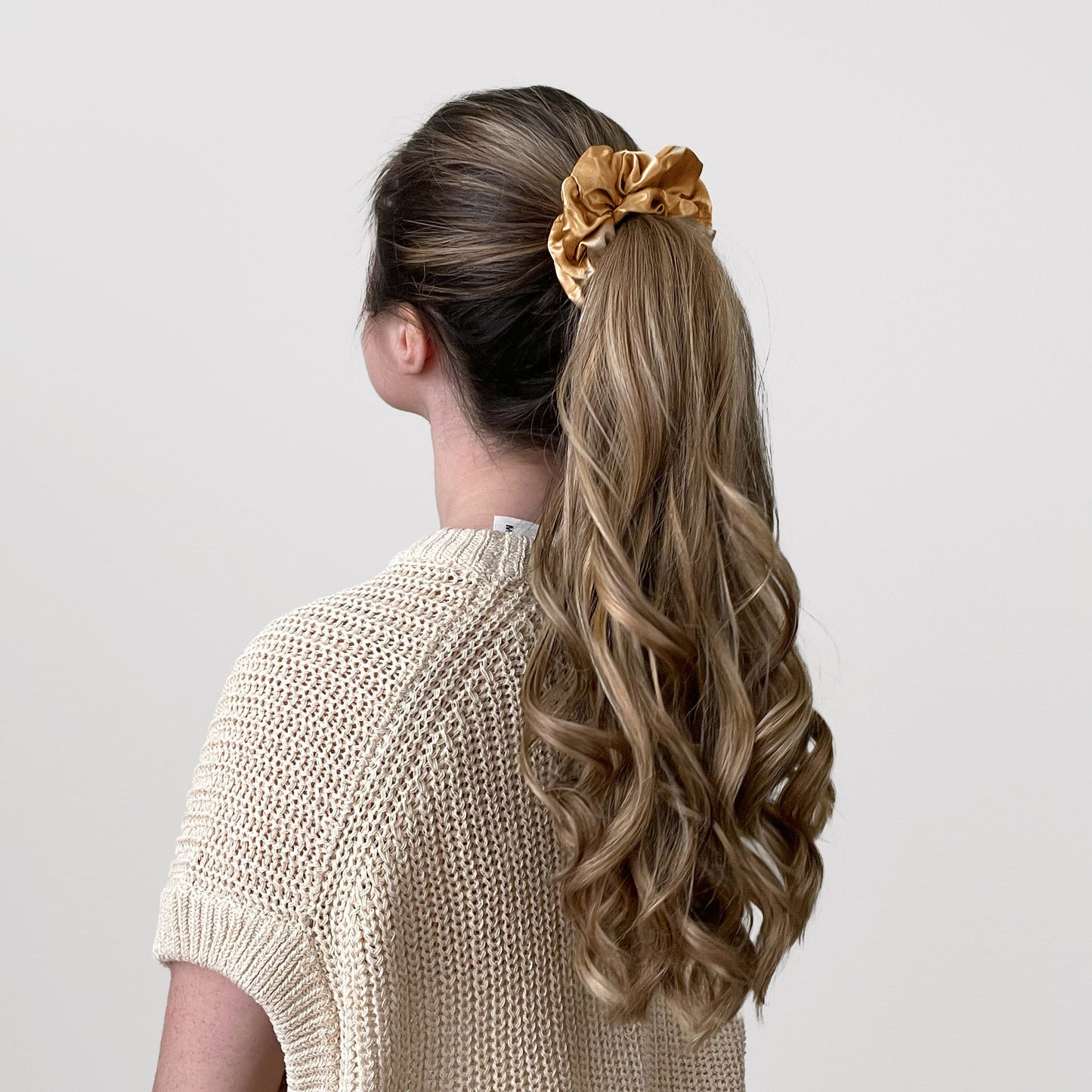 Chai Satin Scrunchie Set