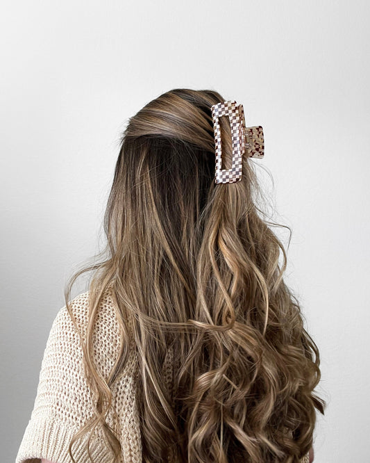Checkmate Hair Clip