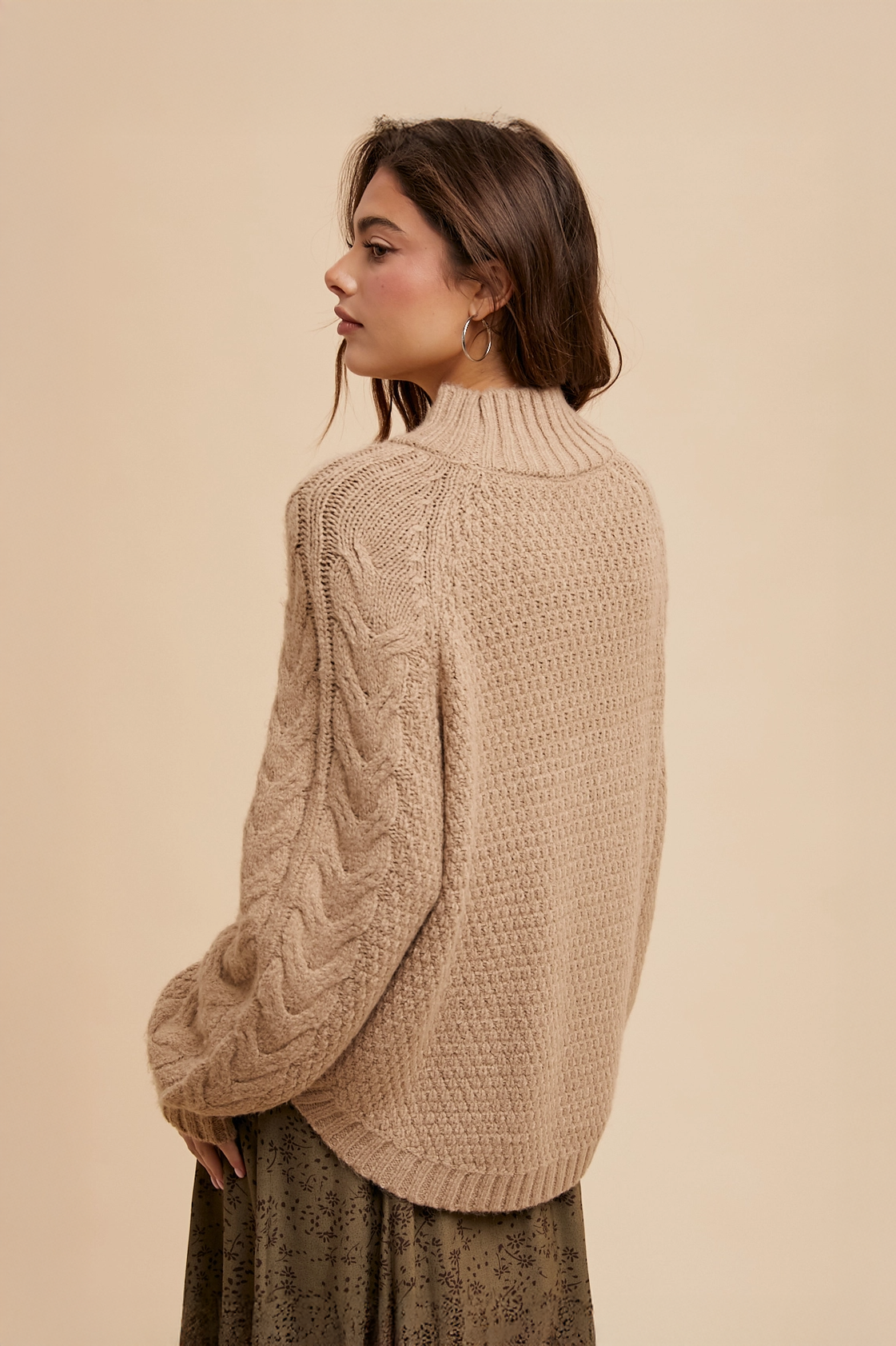 Arcadia High Neck Sweater