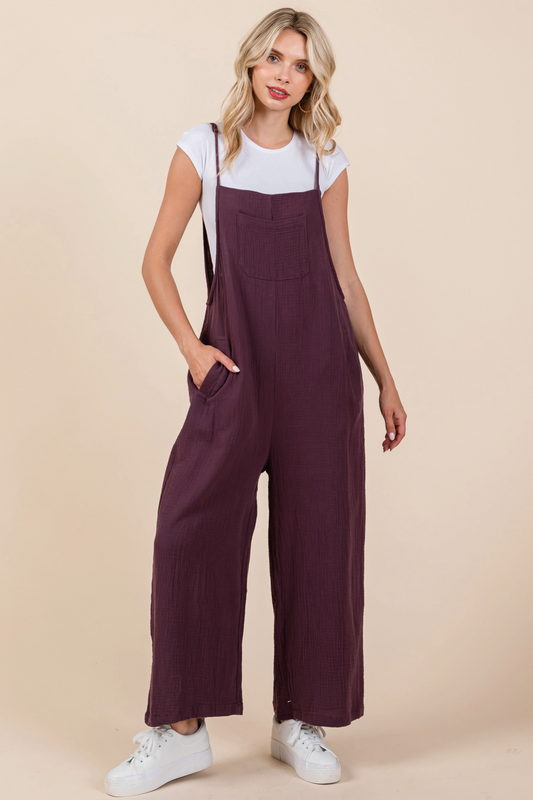 Terracotta Overall Jumpsuit
