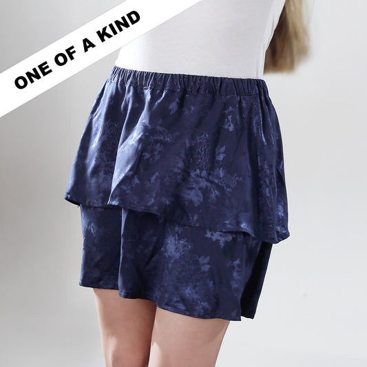 Nightfall Tiered Mini Skirt