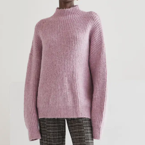 Isabel Mock Neck Sweater