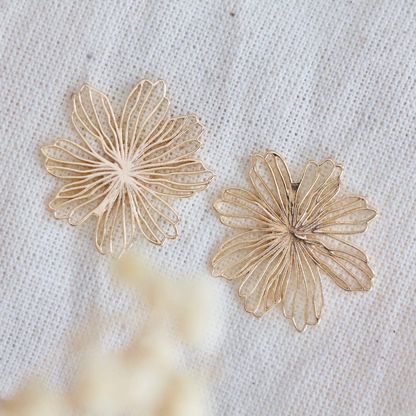 Tropical Flower Earrings