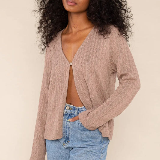 Cable Knit Cardigan