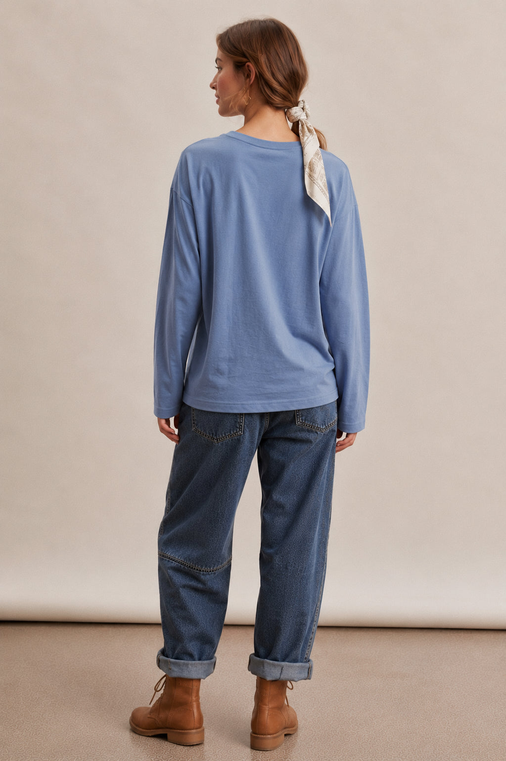 Dusty Blue Long Sleeve
