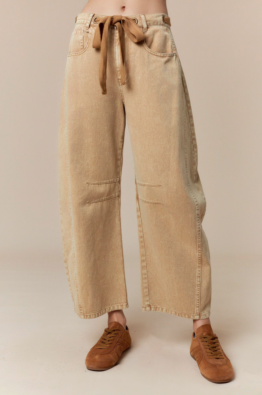 Sandstone Barrel Jean