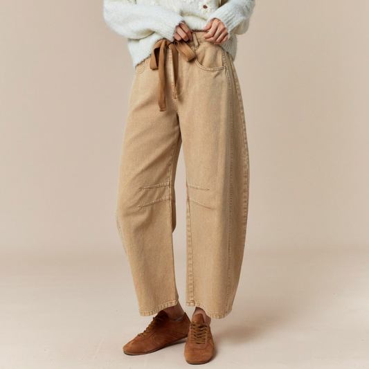 Sandstone Barrel Jean