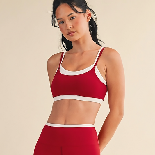 Cherry Pop Sports Bra