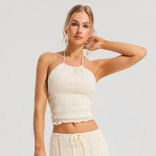 Summer Escape Backless Top