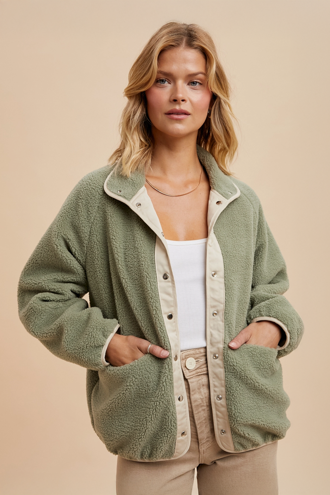Evergreen Reversible Teddy Jacket