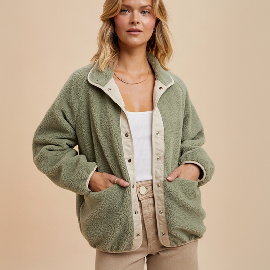 Evergreen Reversible Teddy Jacket