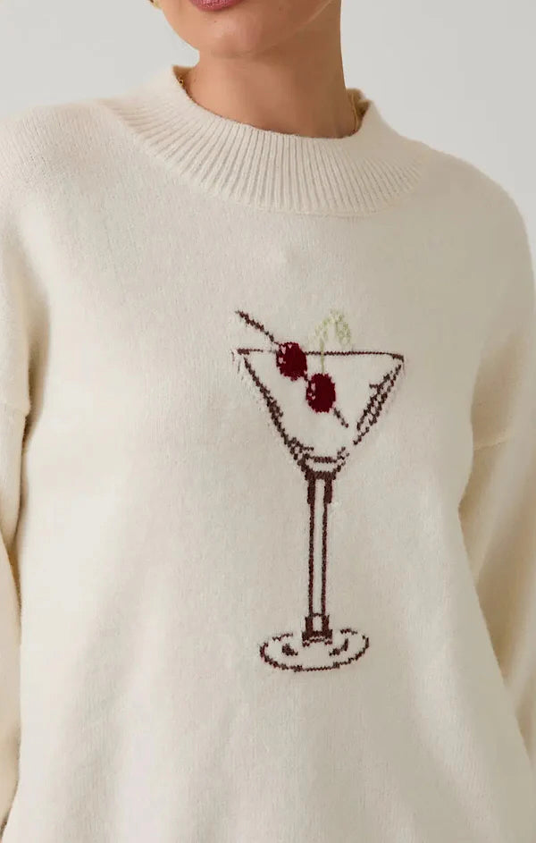 Cherry Martini Sweater