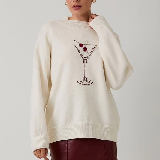 Cherry Martini Sweater