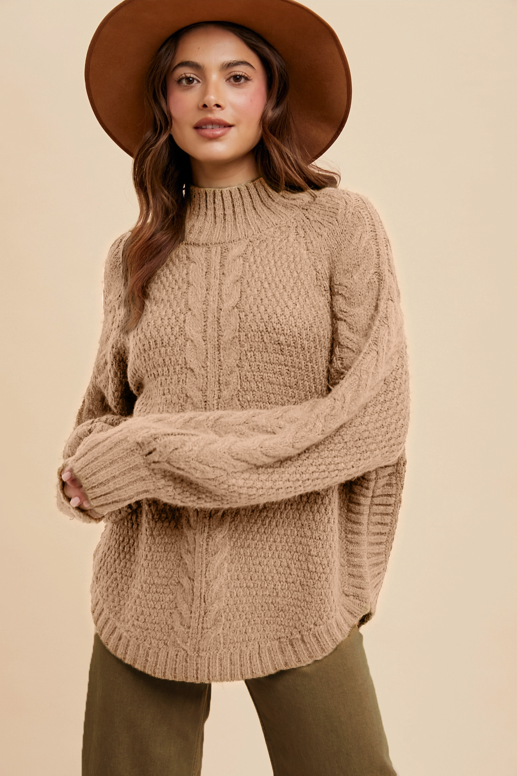 Arcadia High Neck Sweater