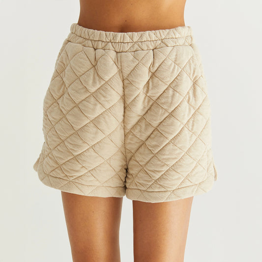 Quilted Dolphin Shorts