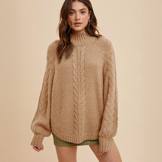Arcadia High Neck Sweater