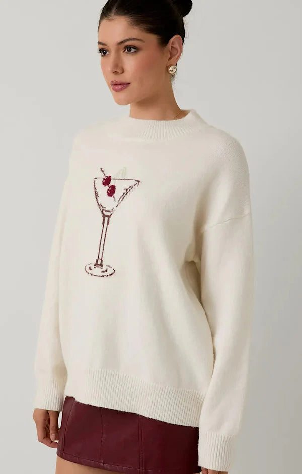 Cherry Martini Sweater